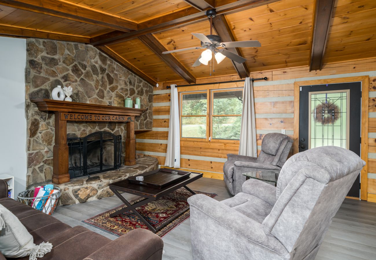 Cabin in Ellijay - Life At The River - Pet Friendly -Hot Tub- Fishing