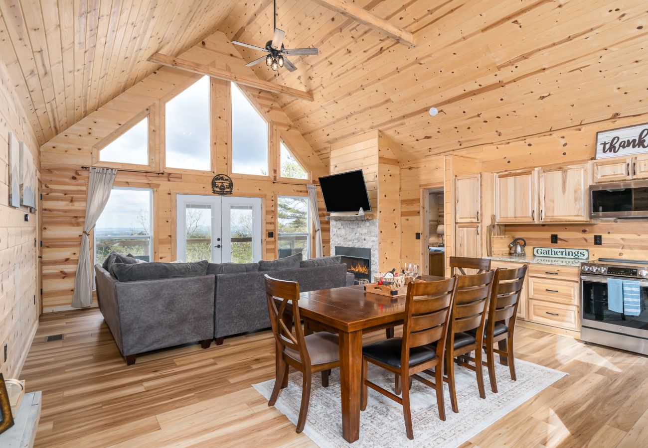 Cabin in Ranger - Sunset Ridge Cabin, Mountain Top View